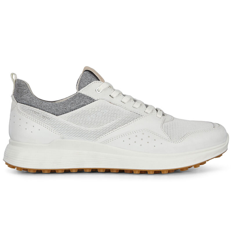 ECCO Golf S-Casual Golf Shoes, Mens, 10.5-11, White, Regular  | American Golf